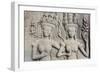 Bas-Relief Frieze at Angkor Wat-Michael Nolan-Framed Photographic Print