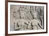 Bas-Relief Frieze at Angkor Wat-Michael Nolan-Framed Photographic Print