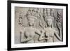 Bas-Relief Frieze at Angkor Wat-Michael Nolan-Framed Photographic Print