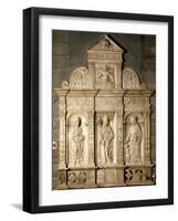 Bas-Relief from Right Side of Altar of Cathedral of Santa Maria Assunta, Cremona, Italy-null-Framed Giclee Print