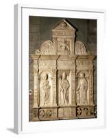 Bas-Relief from Right Side of Altar of Cathedral of Santa Maria Assunta, Cremona, Italy-null-Framed Giclee Print