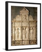 Bas-Relief from Right Side of Altar of Cathedral of Santa Maria Assunta, Cremona, Italy-null-Framed Giclee Print