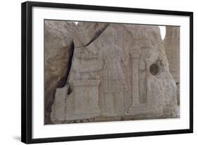 Bas-Relief from Temple of Bel or Baal, Palmyra-null-Framed Photographic Print