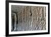 Bas-relief in interior of 4th century Geghard Monastery, UNESCO World Heritage Site, Kotayk Provinc-G&M Therin-Weise-Framed Photographic Print