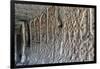 Bas-relief in interior of 4th century Geghard Monastery, UNESCO World Heritage Site, Kotayk Provinc-G&M Therin-Weise-Framed Photographic Print