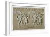 Bas Relief of Ancient Aztec Warriors-D.k. Bonatti-Framed Giclee Print