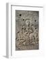 Bas-Relief of Apsara, Angkor World Heritage Site-David Wall-Framed Photographic Print