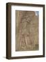 Bas-Relief of Figures and Hieroglyphs, Karnak Temple, Luxor, Thebes, Egypt, North Africa, Africa-Richard Maschmeyer-Framed Photographic Print