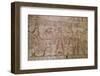 Bas-Relief of Pharaoh Seti I in Center with Egyptian Gods-Richard Maschmeyer-Framed Photographic Print