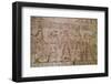 Bas-Relief of Pharaoh Seti I in Center with Egyptian Gods-Richard Maschmeyer-Framed Photographic Print