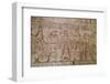 Bas-Relief of Pharaoh Seti I in Center with Egyptian Gods-Richard Maschmeyer-Framed Photographic Print