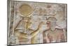 Bas-Relief of Pharaoh Seti I on Right with the Goddess Hathor on Left-Richard Maschmeyer-Mounted Photographic Print