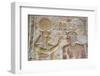 Bas-Relief of Pharaoh Seti I on Right with the Goddess Hathor on Left-Richard Maschmeyer-Framed Photographic Print