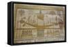 Bas-Relief of Sacred Barque Boat, Temple of Seti I, Abydos, Egypt, North Africa, Africa-Richard Maschmeyer-Framed Stretched Canvas