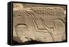 Bas-Relief of Seti I on Left and the God Horus on Right-Richard Maschmeyer-Framed Stretched Canvas