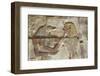 Bas-Relief of the God Anubis on Left-Richard Maschmeyer-Framed Photographic Print