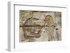 Bas-Relief of the God Anubis on Left-Richard Maschmeyer-Framed Photographic Print