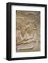 Bas-Relief of the Goddess Sekhmet, Temple of Seti I, Abydos, Egypt, North Africa, Africa-Richard Maschmeyer-Framed Photographic Print