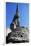 Bas-Relief of the Monument to the Martyrs of the Canton Commune, Martyrs' Cemetery, Canton-null-Framed Giclee Print