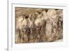 Bas-Relief on Arch of Titus Showing Menorah Taken from the Temple of Jerusalem-Stuart Black-Framed Photographic Print