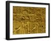 Bas Relief on the Walls, Temple of Horus, Edfu, Egypt, North Africa, Africa-Tuul-Framed Photographic Print