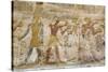 Bas-Relief, Pharaoh Seti I Between Images of God Amun, Temple of Seti I-Richard Maschmeyer-Stretched Canvas