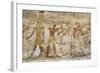 Bas-Relief, Pharaoh Seti I Between Images of God Amun, Temple of Seti I-Richard Maschmeyer-Framed Photographic Print