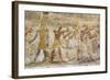 Bas-Relief, Pharaoh Seti I Between Images of God Amun, Temple of Seti I-Richard Maschmeyer-Framed Photographic Print
