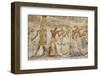 Bas-Relief, Pharaoh Seti I Between Images of God Amun, Temple of Seti I-Richard Maschmeyer-Framed Photographic Print