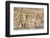 Bas-Relief, Pharaoh Seti I Between Images of God Amun, Temple of Seti I-Richard Maschmeyer-Framed Photographic Print