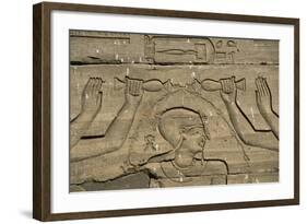 Bas Relief, Temple of Kalabsha-null-Framed Giclee Print