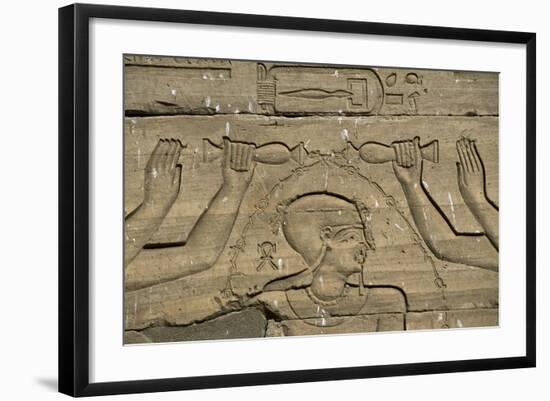 Bas Relief, Temple of Kalabsha-null-Framed Giclee Print