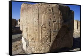 Bas-Relief, Temple of Soleb-null-Framed Stretched Canvas