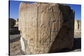 Bas-Relief, Temple of Soleb-null-Stretched Canvas