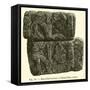 Bas-Relief Trouve a L'Hotel-Dieu, 1867-null-Framed Stretched Canvas