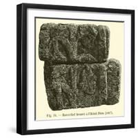 Bas-Relief Trouve a L'Hotel-Dieu, 1867-null-Framed Giclee Print