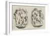 Bas-Reliefs Designed by Mr Henning for the Decoration of the Mansion-House-null-Framed Giclee Print