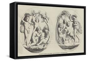 Bas-Reliefs Designed by Mr Henning for the Decoration of the Mansion-House-null-Framed Stretched Canvas