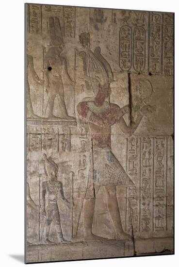 Bas-Reliefs Inside the Temple of Opet, Karnak Temple, Luxor, Thebes, Egypt, North Africa, Africa-Richard Maschmeyer-Mounted Photographic Print