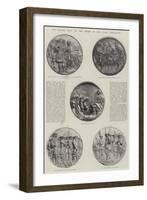 Bas-Reliefs Lent by the Queen to the Paris Exhibition-null-Framed Giclee Print