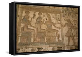 Bas-Reliefs, Medinet Habu (Mortuary Temple of Ramses Iii), West Bank-Richard Maschmeyer-Framed Stretched Canvas