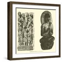 Bas-Reliefs, Museum of Peshawur-null-Framed Giclee Print