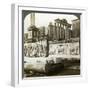 Bas Reliefs of Trajan and Column of Phocas in the Forum, Rome, Italy-Underwood & Underwood-Framed Photographic Print