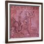 Bas-Reliefs on the Walls of Wat Ratchathammaram, Koh Samui, Thailand-Jon Arnold-Framed Photographic Print