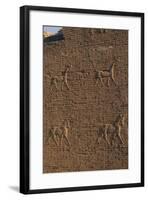 Bas-Reliefs on Walls of Babylon, Iraq-null-Framed Giclee Print