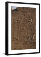 Bas-Reliefs on Walls of Babylon, Iraq-null-Framed Giclee Print