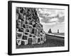 Basalt Columns and Sea Stacks, Reynisfjara, Iceland-Nadia Isakova-Framed Photographic Print