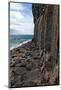Basalt Columns by the Sea on the Isle of Staffa, Scotland-Spumador-Mounted Photographic Print