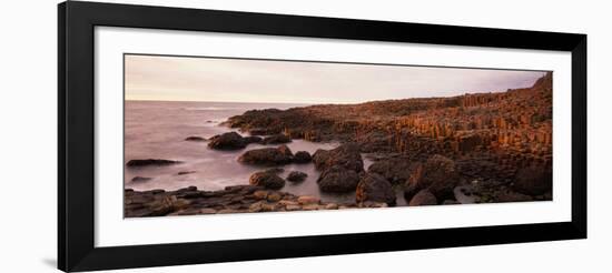 Basalt Columns of Giant's Causeway, Antrim Coast, Northern Ireland-null-Framed Photographic Print