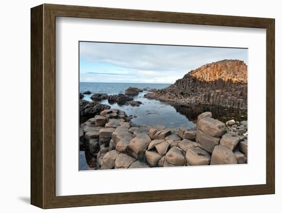 Basalt Columns of Giant's Causeway-Spumador-Framed Photographic Print